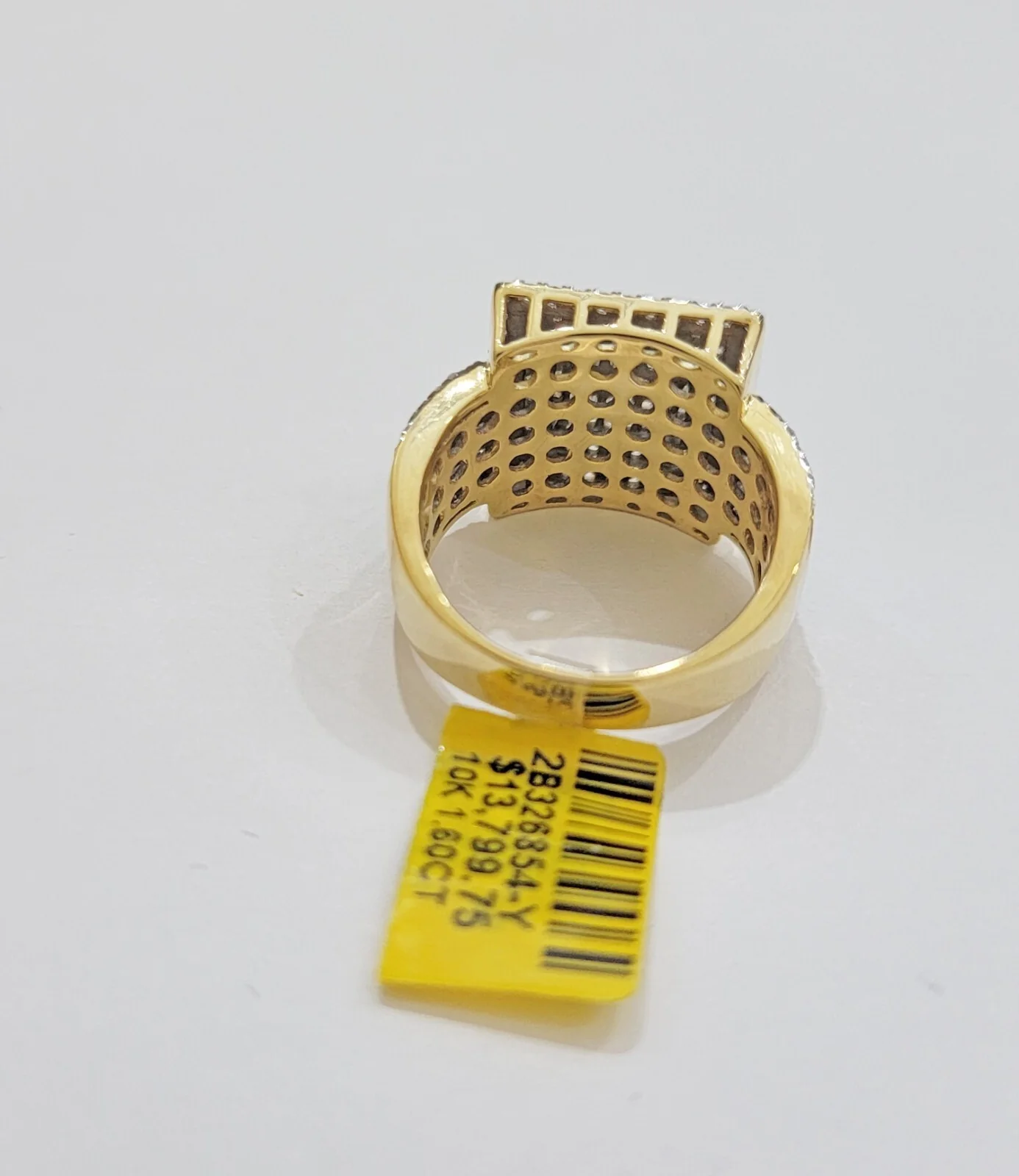 Real 10k Yellow Gold Diamond Mens Ring Size 10 1.60 CT Natural Diamonds ON SALE Sizes: 6 7 8 9 10 11 & 12 - Image 5