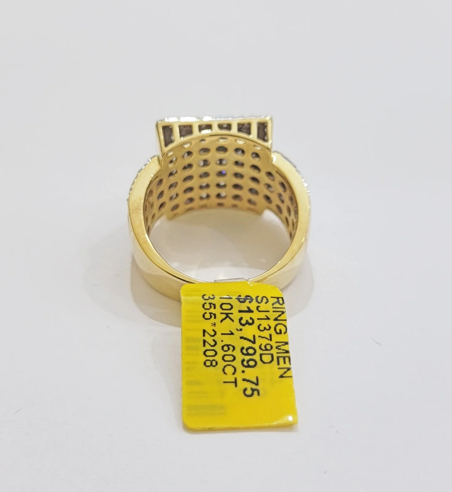 Real 10k Yellow Gold Diamond Mens Ring Size 10 1.60 CT Natural Diamonds ON SALE Sizes: 6 7 8 9 10 11 & 12 - Image 6
