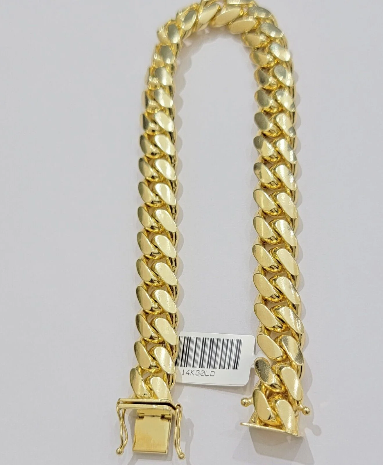 Real 14k Gold Bracelet 10mm 9 Inch Miami Cuban Link Men REAL 14kt Solid & STRONG - Image 4